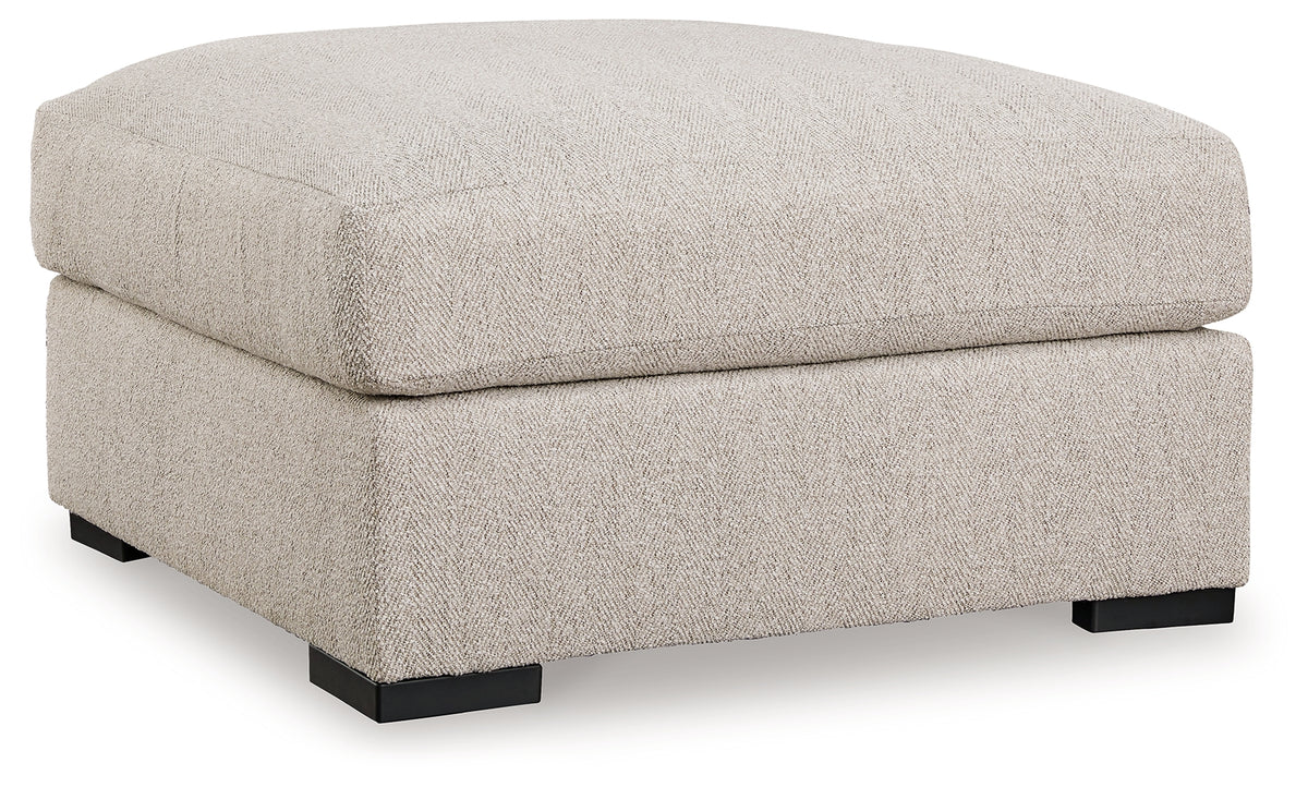 Ballyton Sand Oversized Accent Ottoman from Ashley Furniture - Luna Furniture
