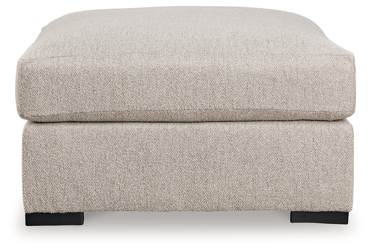 Ballyton Sand Oversized Accent Ottoman from Ashley Furniture - Luna Furniture