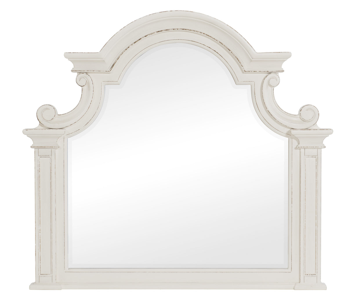 Baylesford Antique White Upholstered Panel Bedroom Set from Homelegance - Luna Furniture