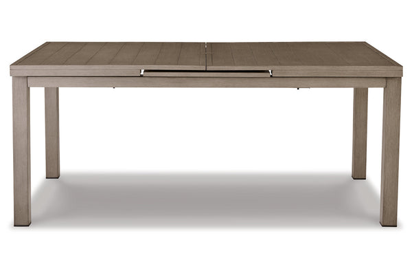 Beach Front Beige Outdoor Dining Table