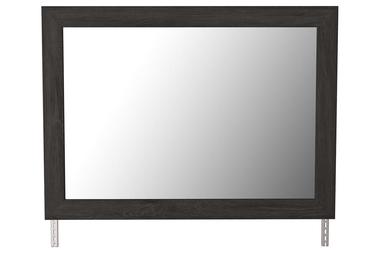 Belachime Black Bedroom Mirror (Mirror Only) from Ashley - Luna Furniture
