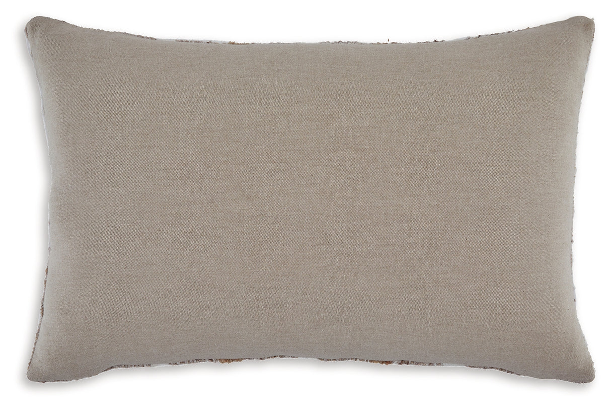 Benish Tan/Brown/White Pillow (Set of 4) from Ashley - Luna Furniture