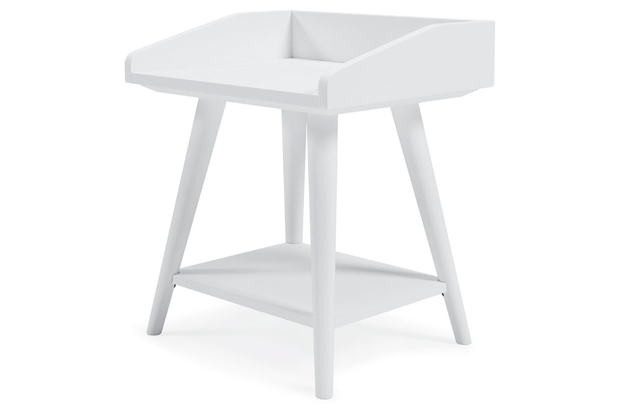 Blariden White Accent Table from Ashley - Luna Furniture