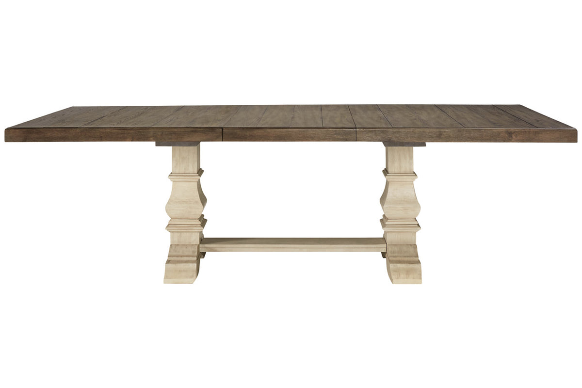 Bolanburg Antique White Extention Dining Table from Ashley Furniture - Luna Furniture