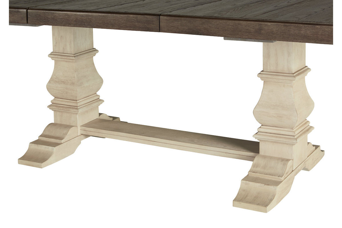 Bolanburg Antique White Extention Dining Table from Ashley Furniture - Luna Furniture