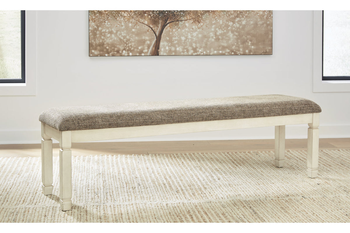 Bolanburg Two-tone 65" Dining Bench from Ashley Furniture - Luna Furniture