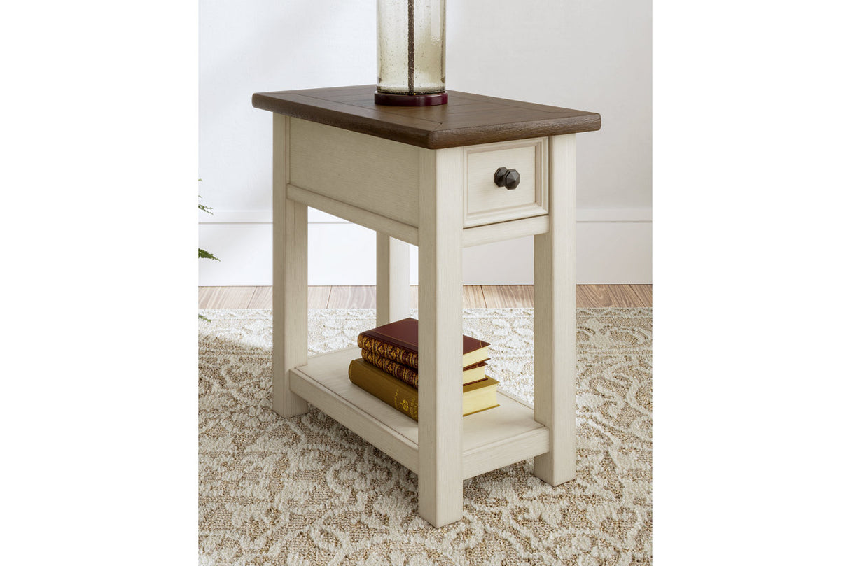 Bolanburg Two-tone Chairside End Table from Ashley - Luna Furniture