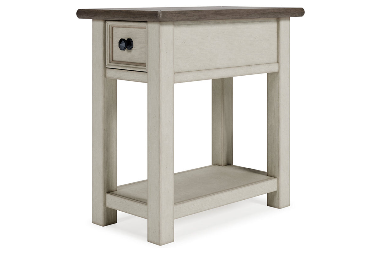 Bolanburg Two-tone Chairside End Table from Ashley - Luna Furniture