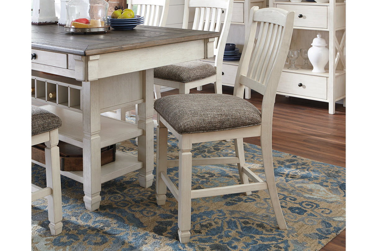 Bolanburg Two-tone Counter Height Chair, Set of 2 from Ashley - Luna Furniture