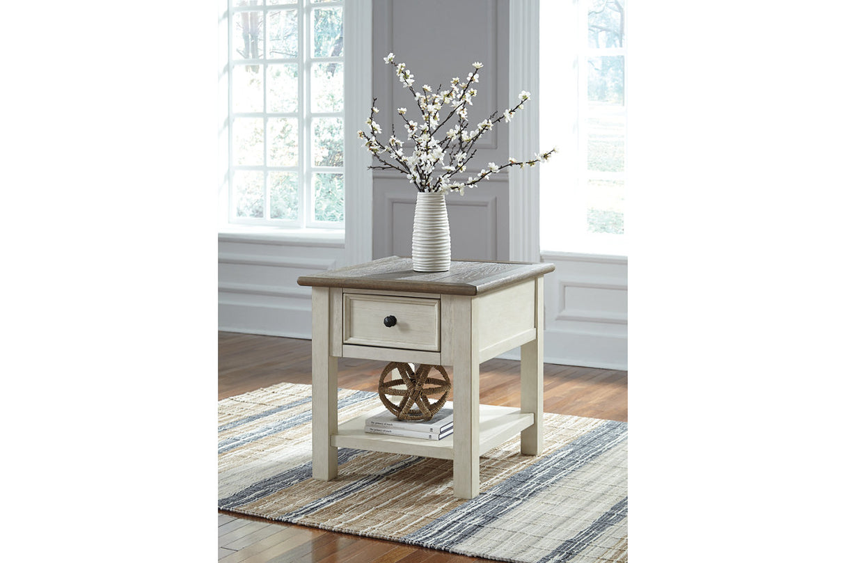 Bolanburg Two-tone End Table from Ashley - Luna Furniture