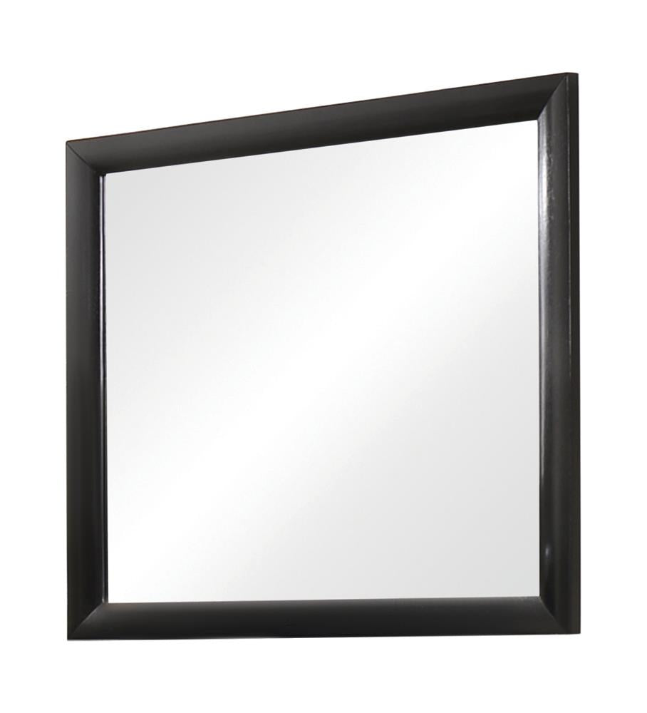 Briana Black Rectangle Dresser Mirror (Mirror Only) from Coaster - Luna Furniture