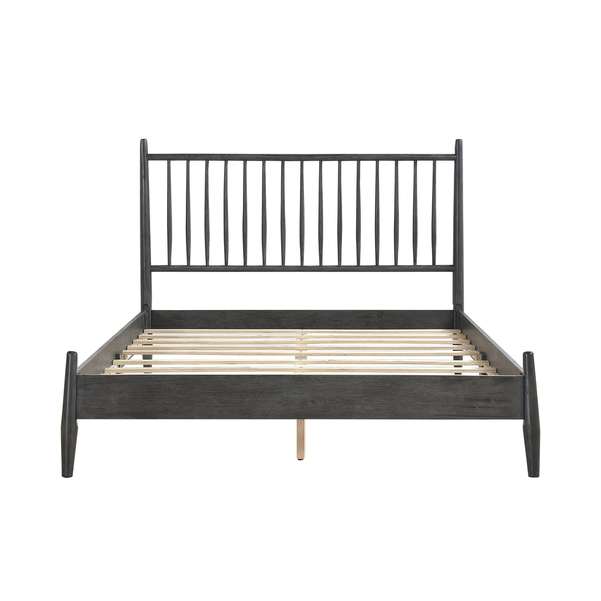 Brickell Gray Full Platform Bed from Homelegance - Luna Furniture