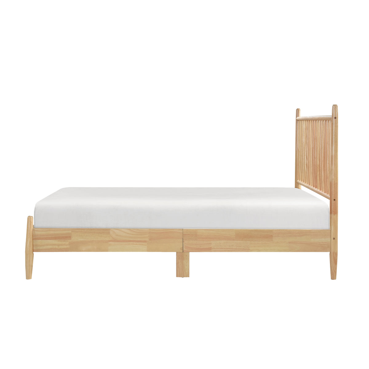 Brickell Natural Full Platform Bed from Homelegance - Luna Furniture