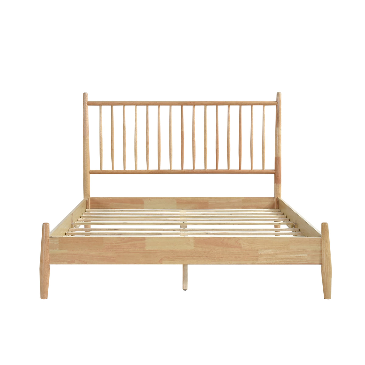 Brickell Natural Queen Platform Bed from Homelegance - Luna Furniture