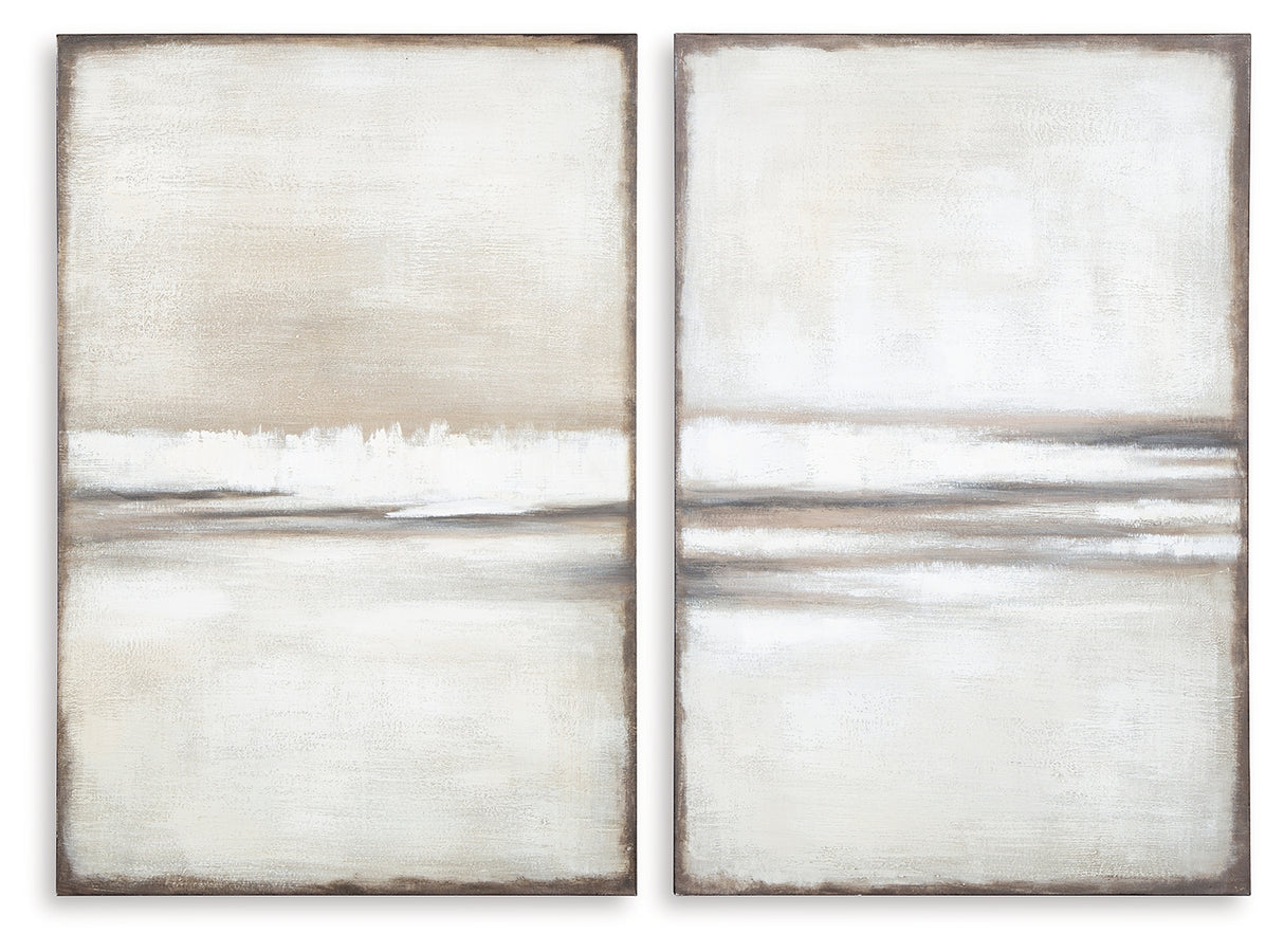 Brockdunn Tan/Brown Wall Art from Ashley Furniture - Luna Furniture