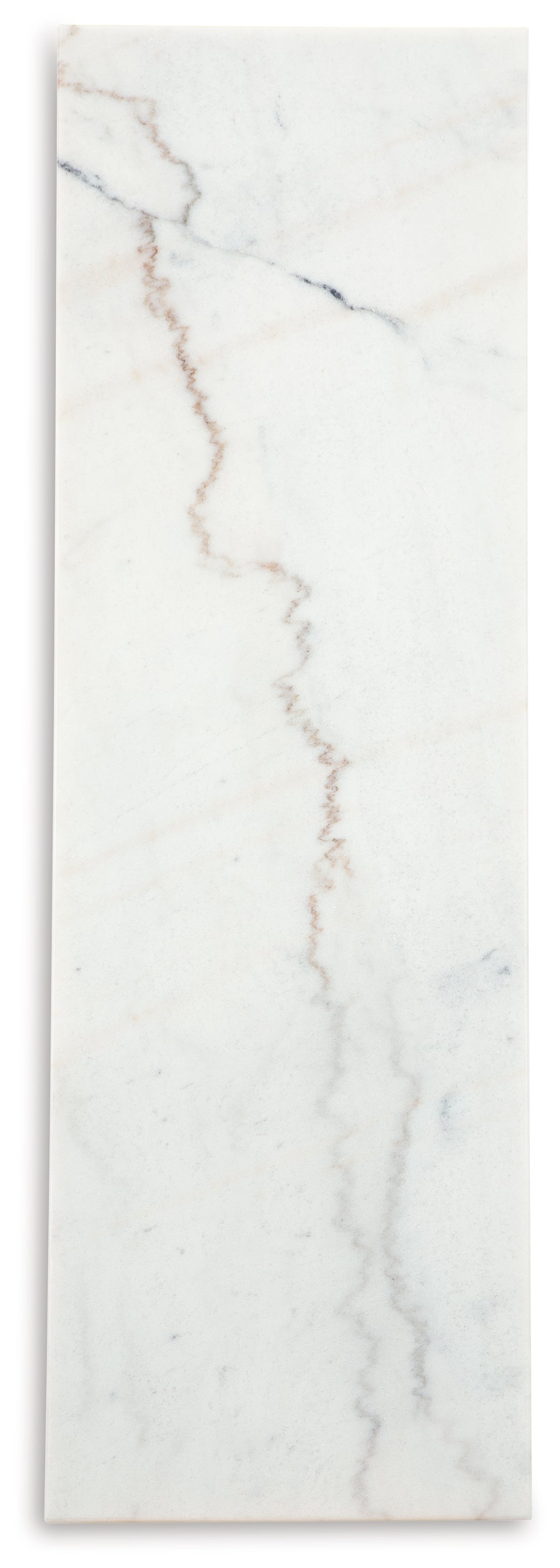 Burkhaus White/Dark Brown Sofa Table from Ashley - Luna Furniture