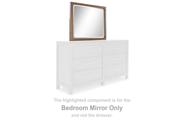 CABALYNN Light Brown Bedroom Mirror (Mirror Only)
