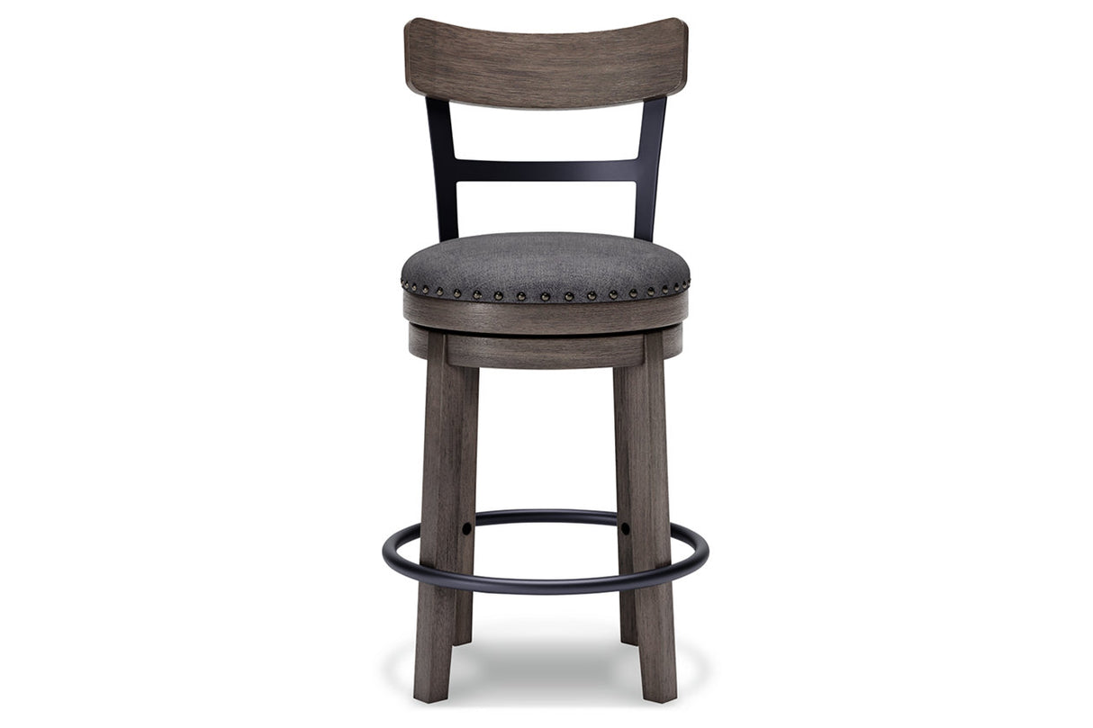 Caitbrook Gray Counter Height Barstool from Ashley - Luna Furniture