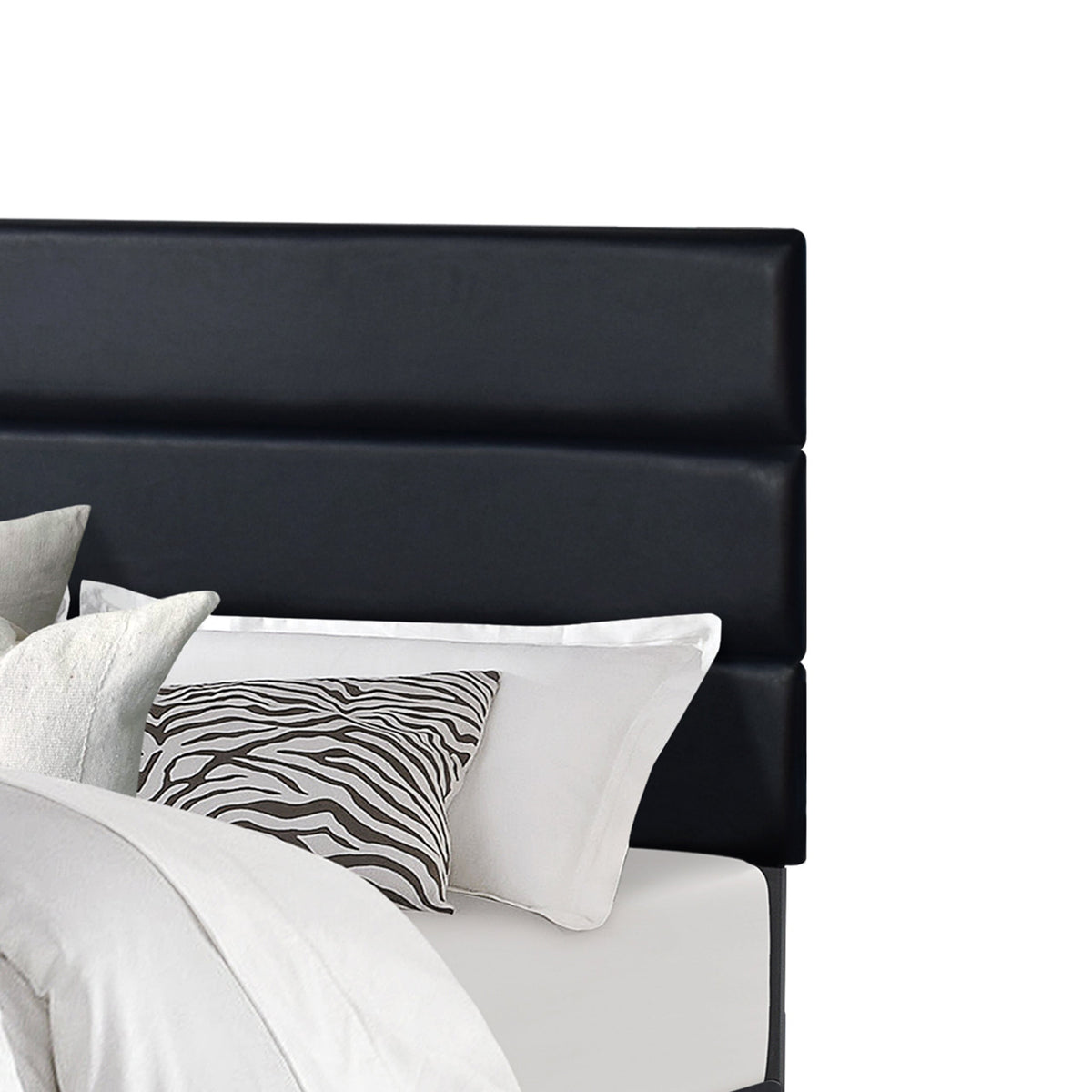 Calnory Black Queen Platform Bed from Happy Homes - Luna Furniture