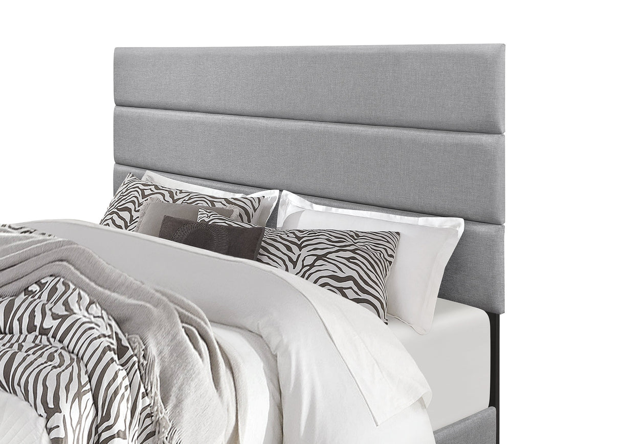 Calnory Gray Queen Platform Bed from Happy Homes - Luna Furniture