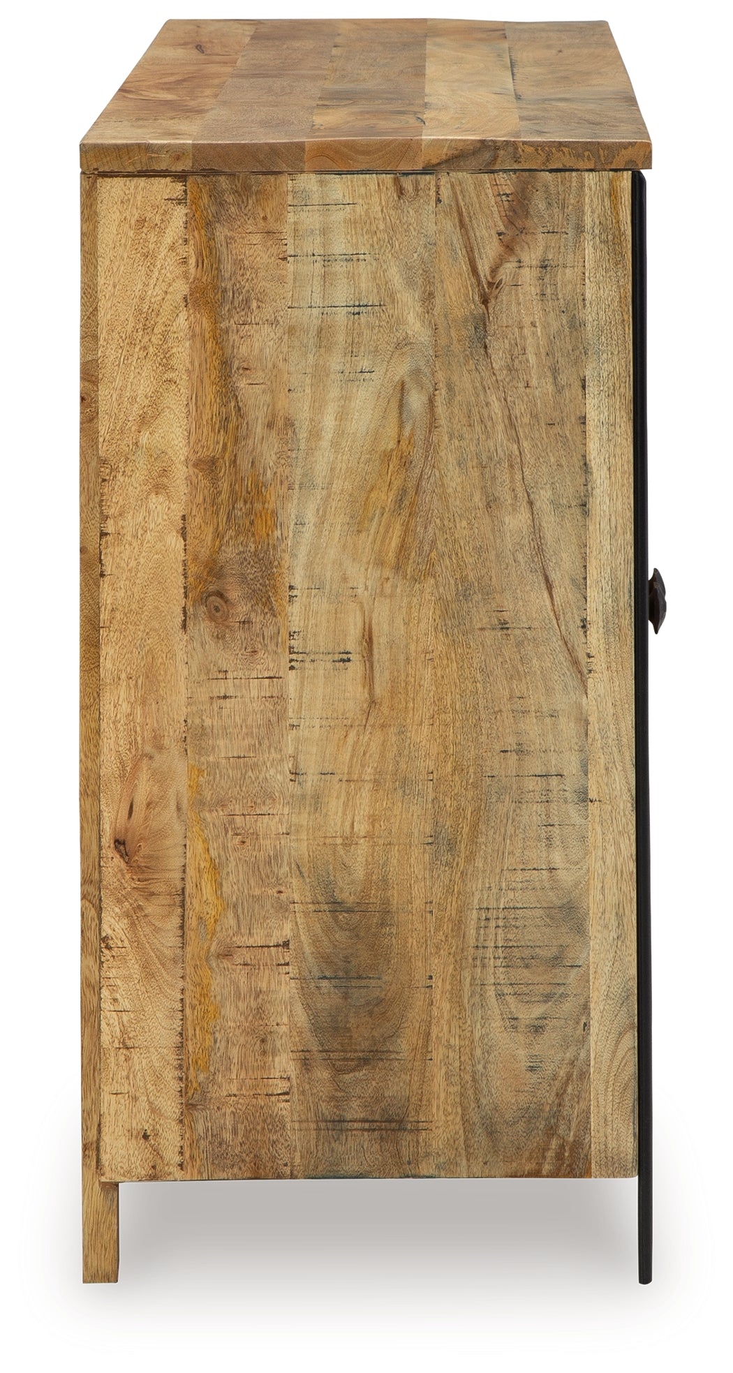 Camney Brown/Black Accent Cabinet from Ashley - Luna Furniture