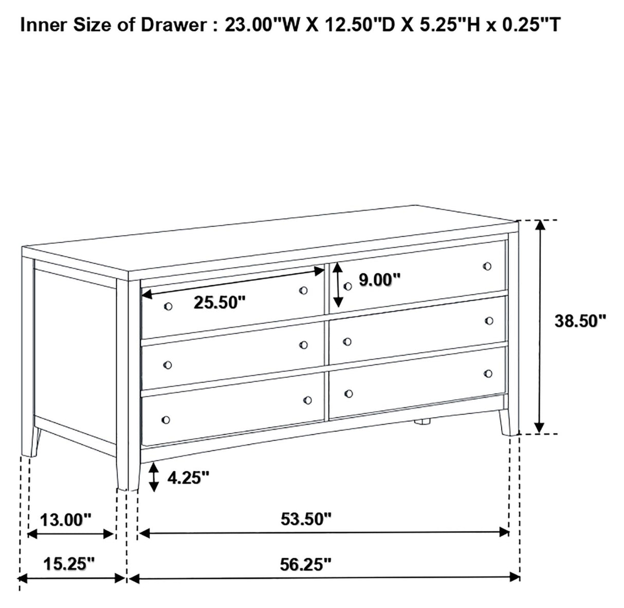 Carlton Cappuccino 5-Piece California King Bedroom Set with Upholstered Headboard from Coaster - Luna Furniture