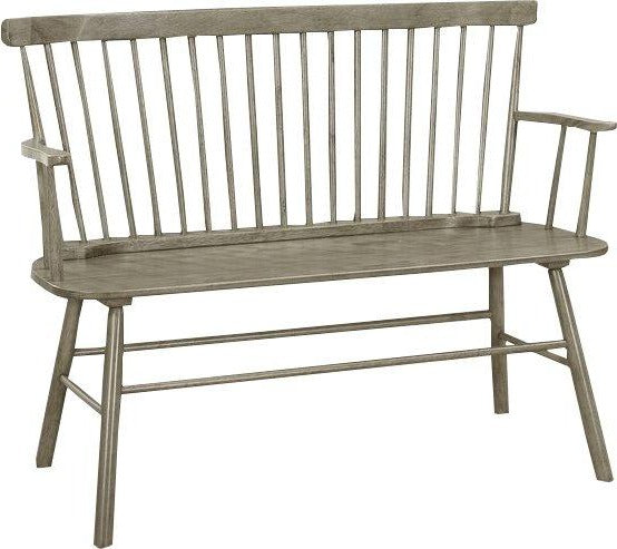Jerimiah Spindleback Gray Bench from Crown Mark - Luna Furniture