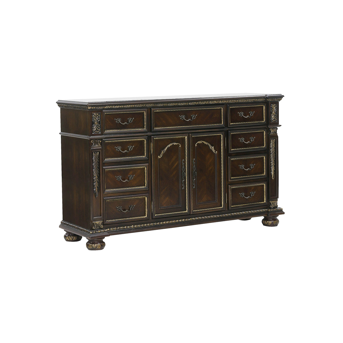 Catalonia Cherry Dresser from Homelegance - Luna Furniture