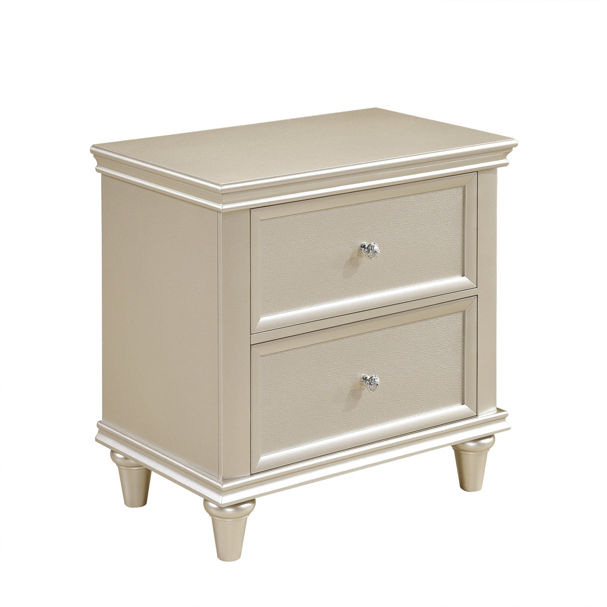 Celandine Silver Upholstered Panel Youth Bedroom Set from Homelegance - Luna Furniture