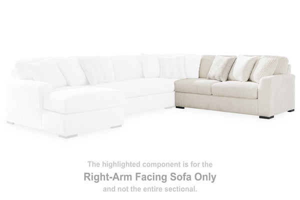 Chessington Ivory Right-Arm Facing Sofa