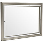 Chevanna Platinum Bedroom Mirror (Mirror Only) from Ashley - Luna Furniture