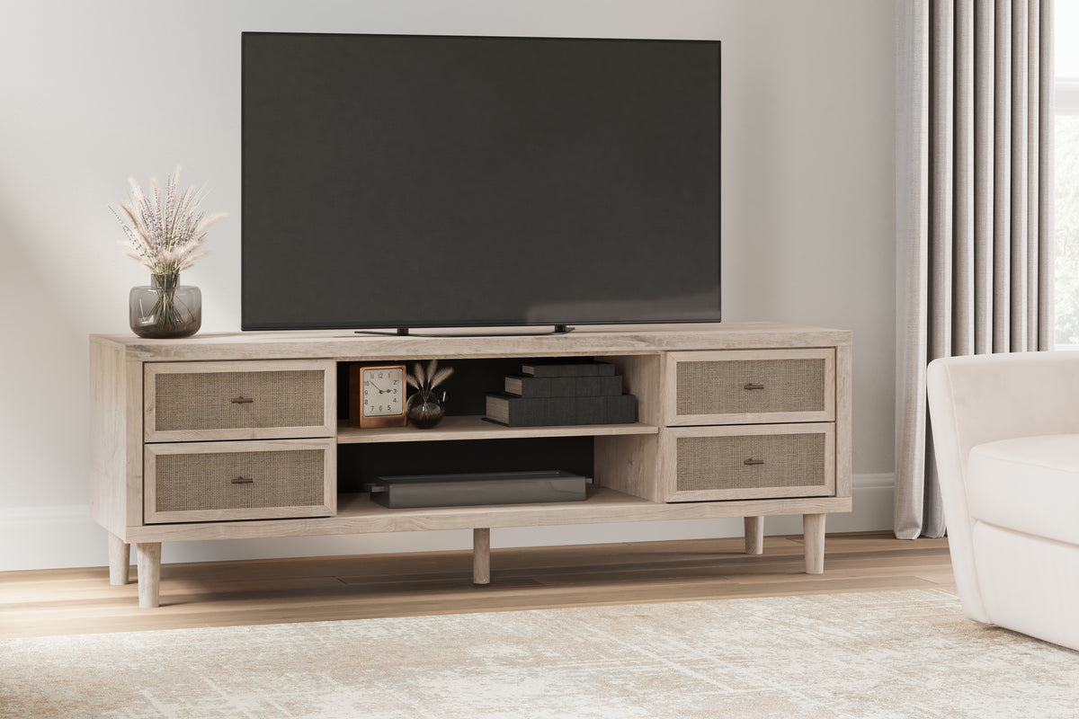 Cielden Two-tone 62" TV Stand from Ashley - Luna Furniture