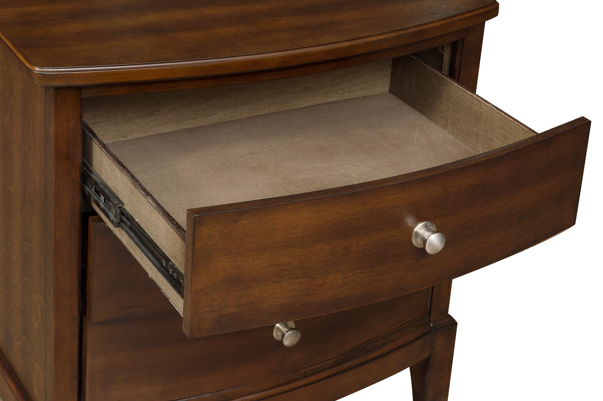 Cotterill Cherry Nightstand from Homelegance - Luna Furniture