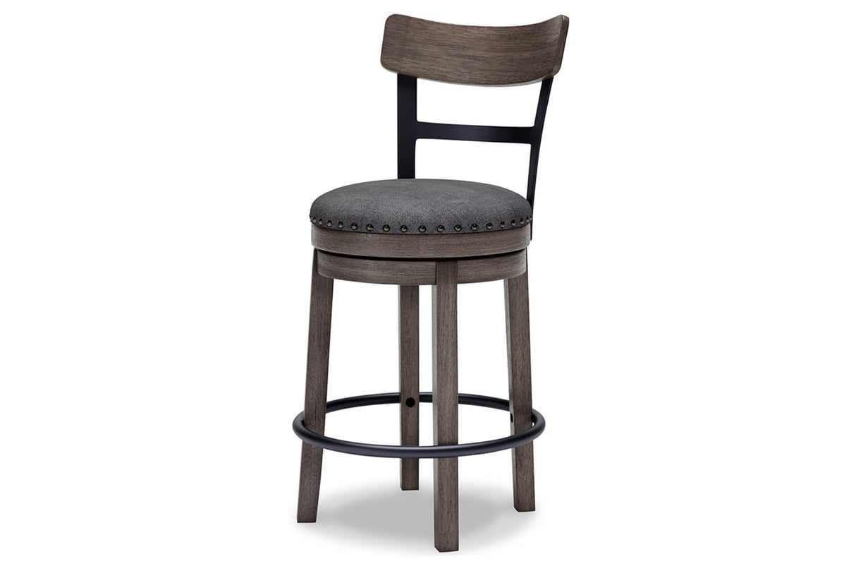 Caitbrook Gray Counter Height Barstool from Ashley - Luna Furniture