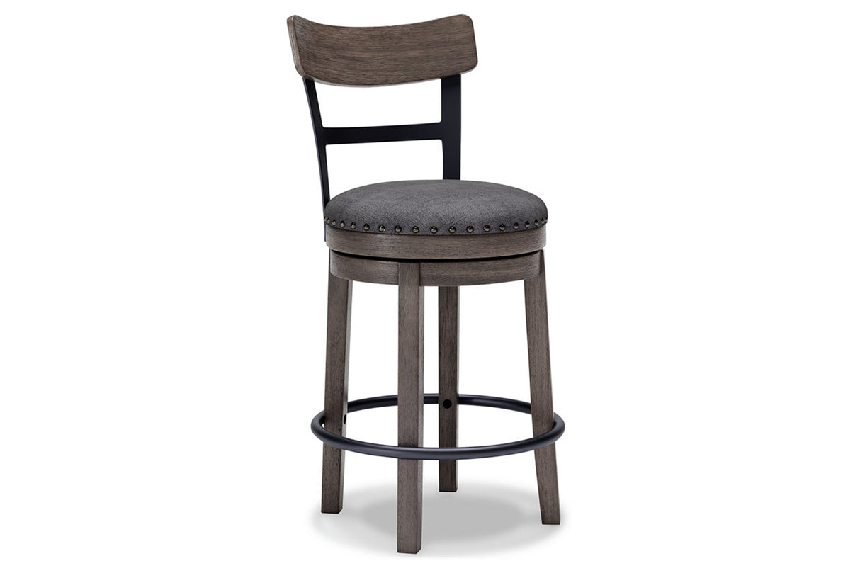 Caitbrook Gray Counter Height Barstool from Ashley - Luna Furniture