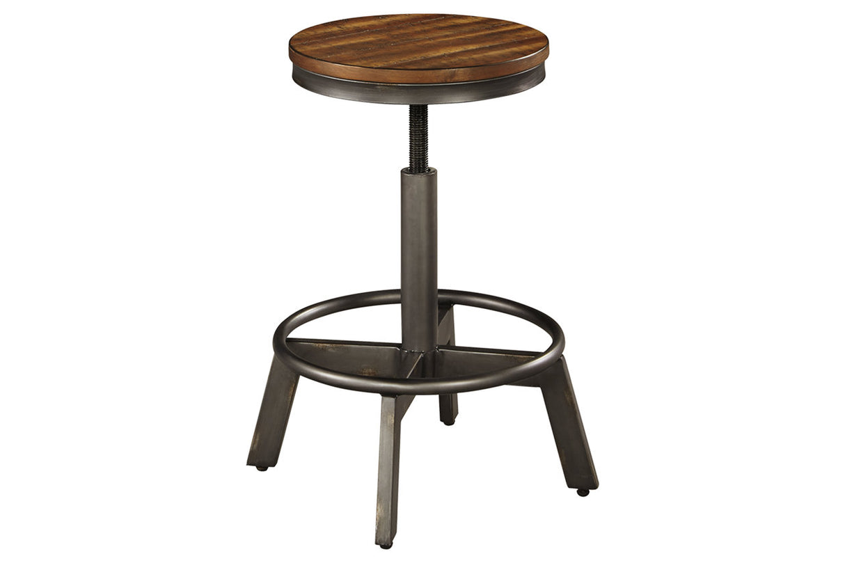 Torjin Brown/Gray Counter Height Stool, Set of 2 from Ashley - Luna Furniture