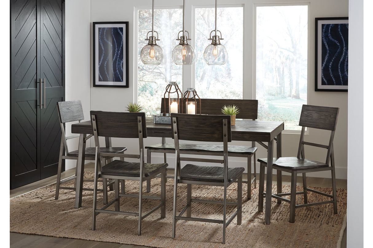 Diedrick Gray/Black Lantern from Ashley - Luna Furniture