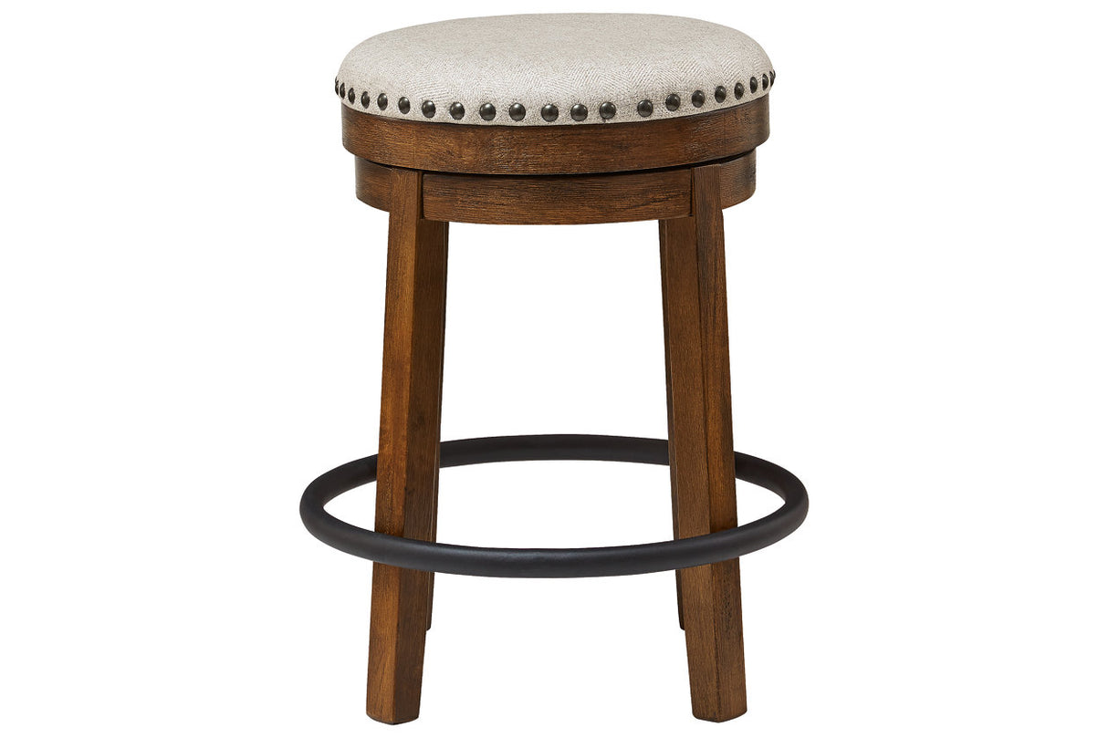 Valebeck Brown/Black Counter Height Stool from Ashley - Luna Furniture