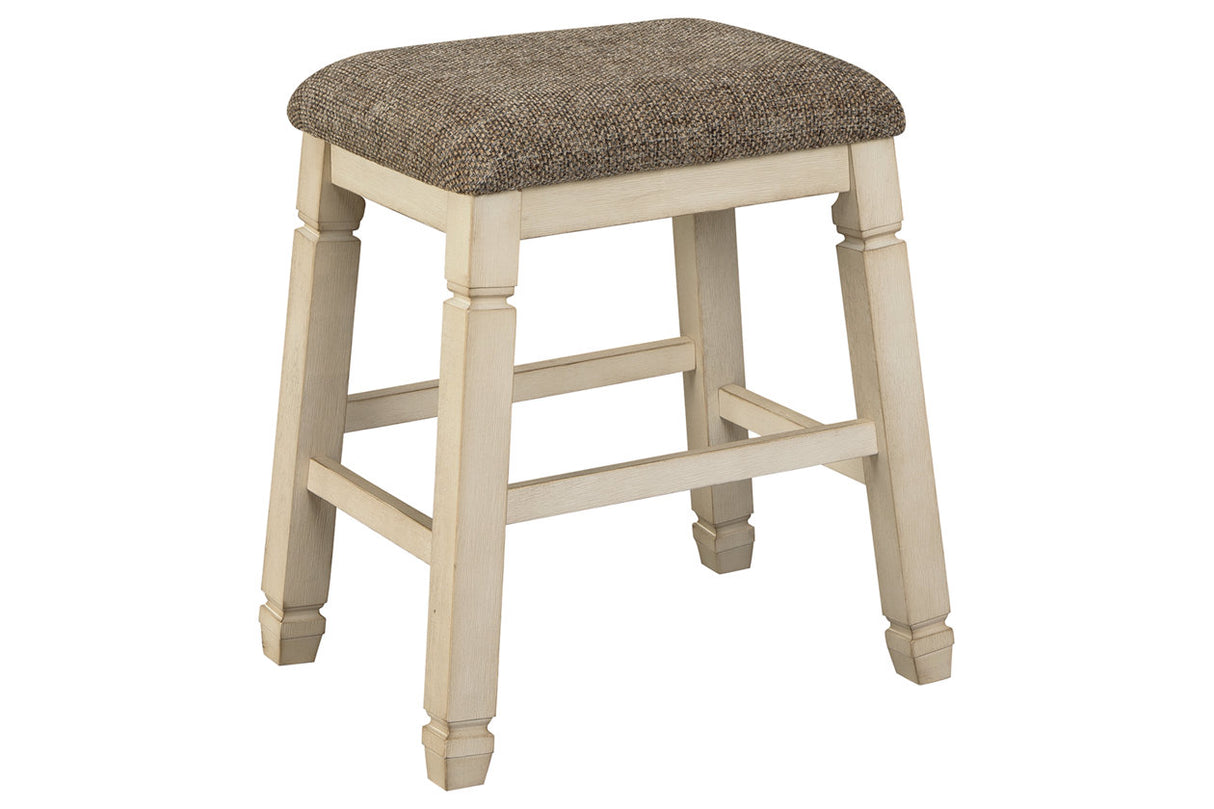 Bolanburg Two-tone Counter Height Barstool, Set of 2 from Ashley - Luna Furniture