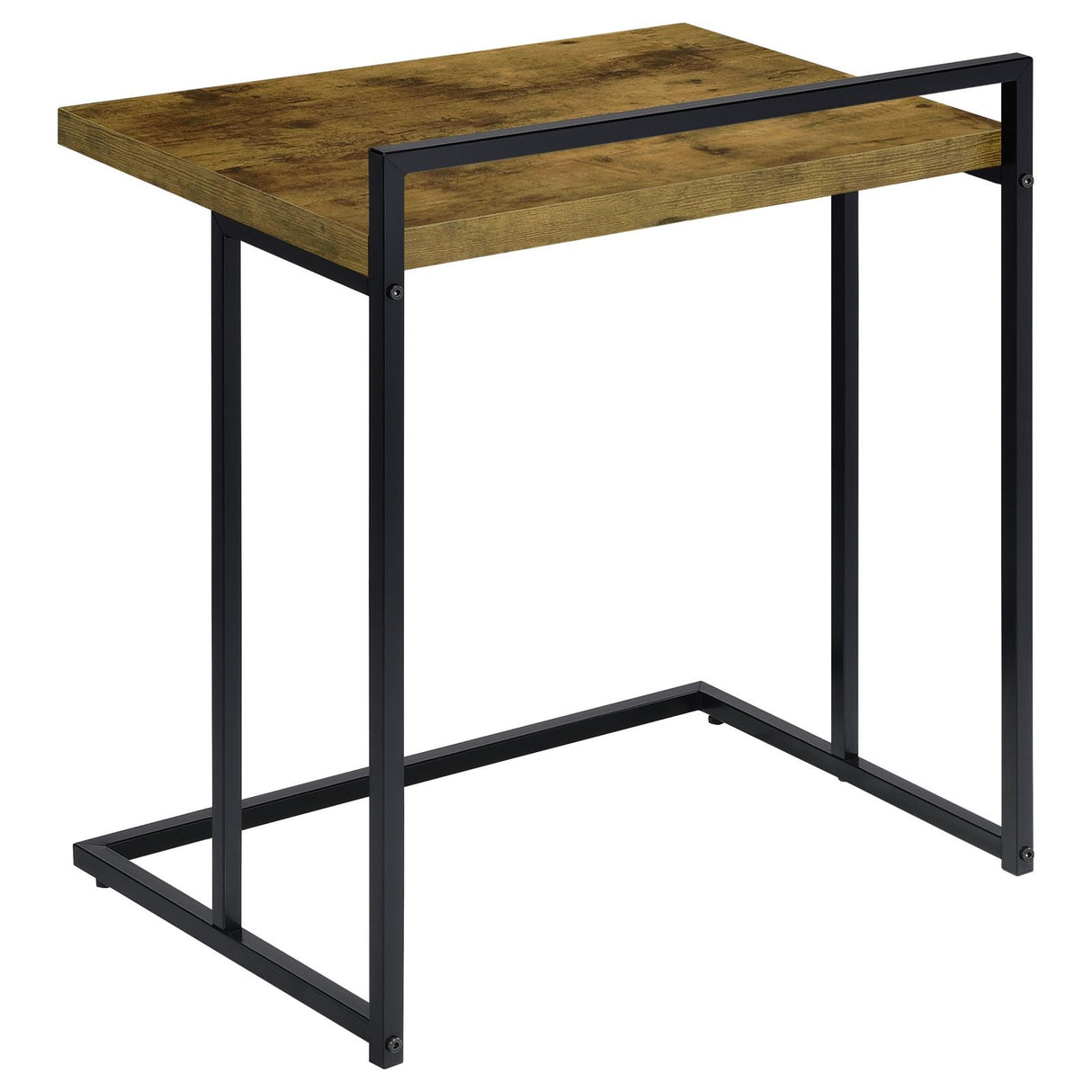 Dani Rectangular Snack Table with Metal Base from Coaster - Luna Furniture