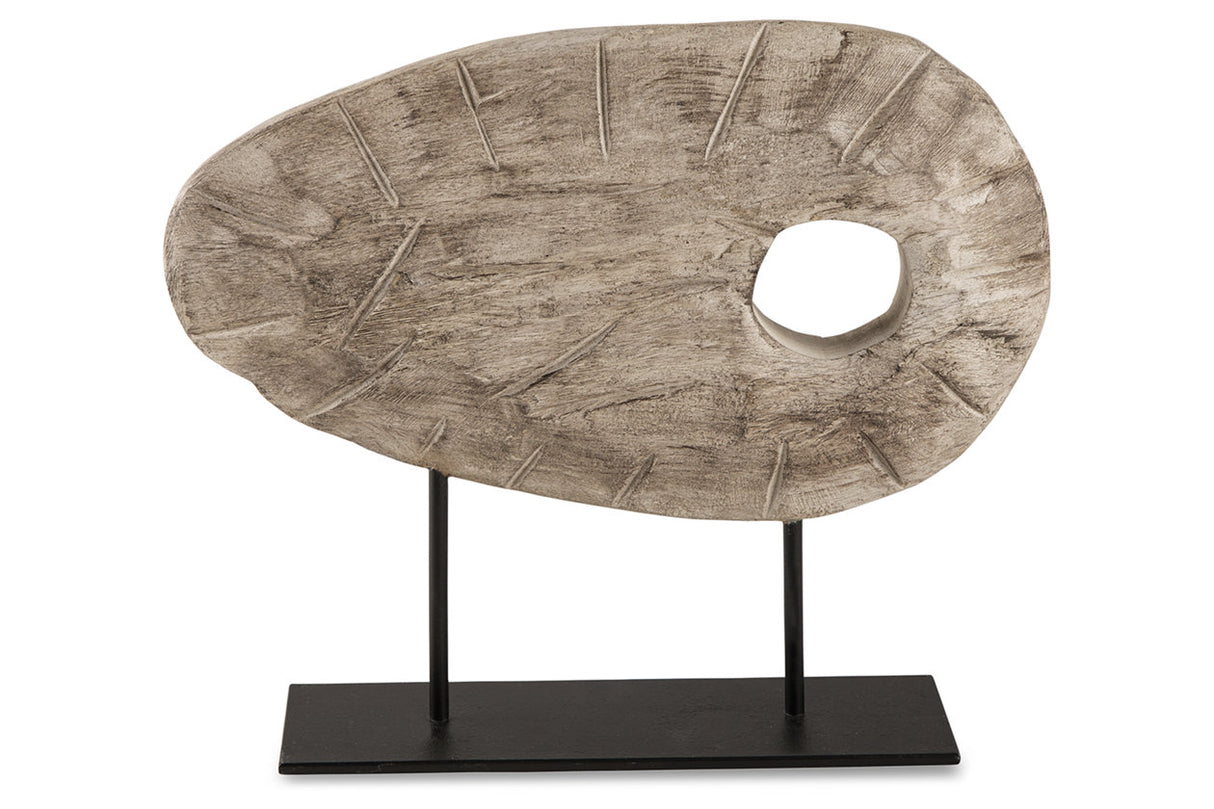 Dashburn Antique White/Black Sculpture from Ashley - Luna Furniture