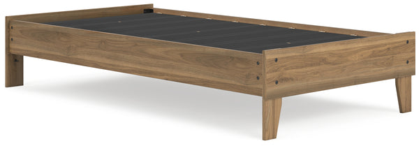 Deanlow Honey Twin Platform Base Bed