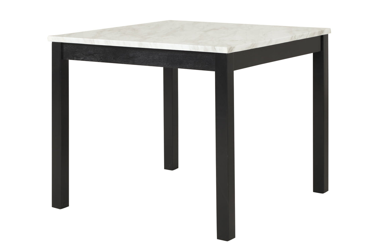 Dior PU Black 5-Piece Counter Height Set from Happy Homes - Luna Furniture