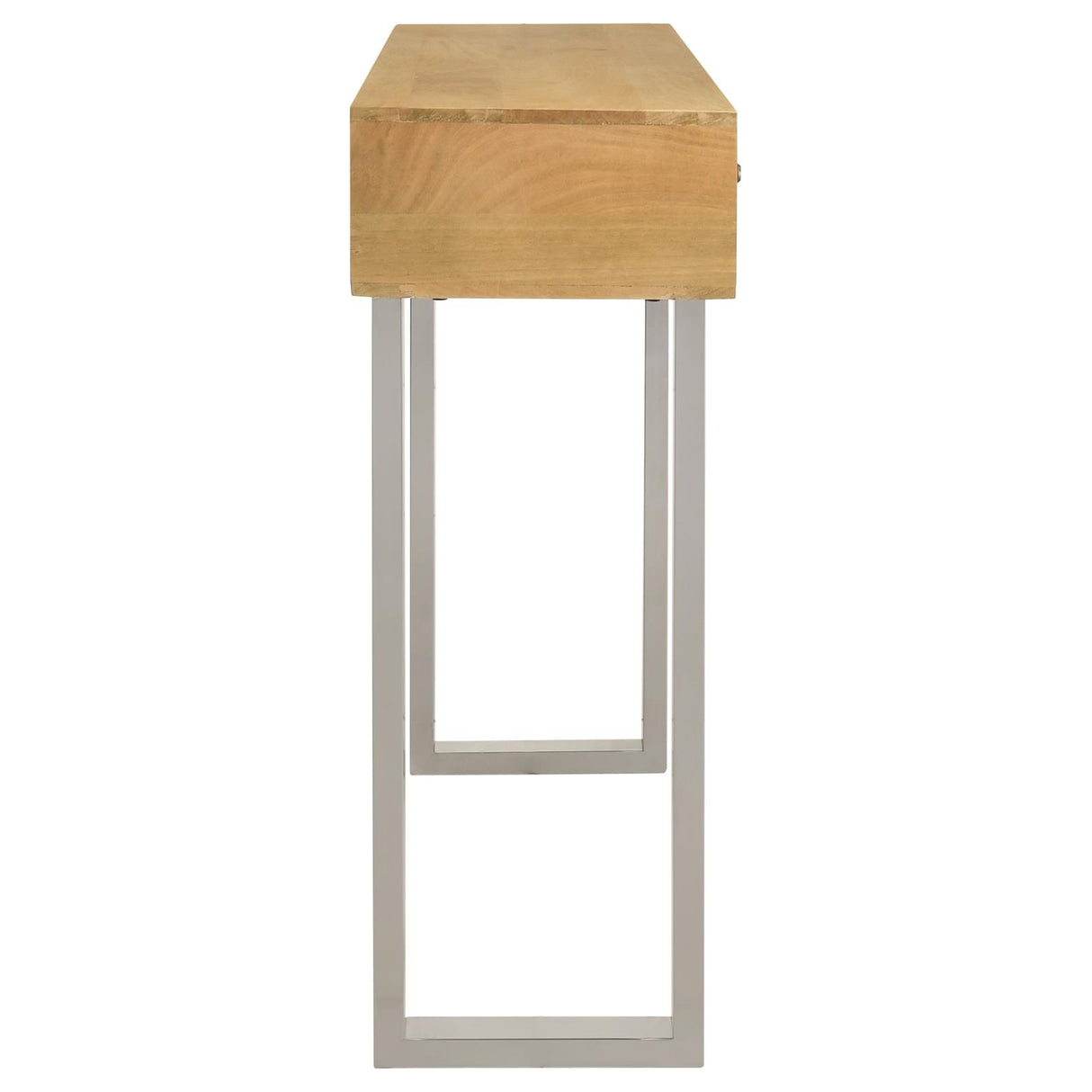 Draco Natural Console Table with Hand Carved Drawers from Coaster - Luna Furniture