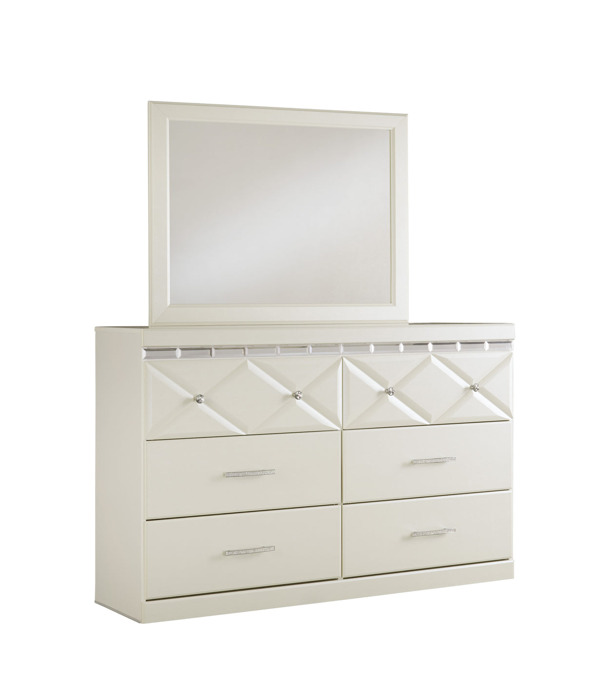 Dreamur Champagne Bedroom Mirror (Mirror Only) from Ashley - Luna Furniture