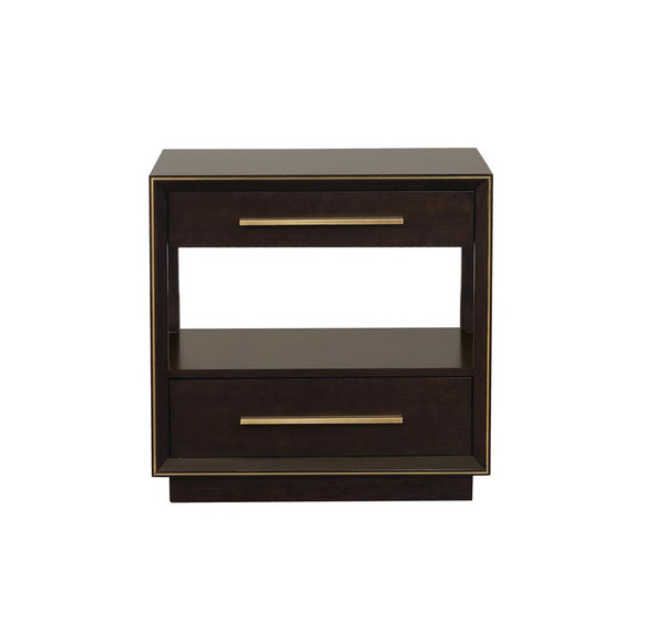 Durango Smoked Peppercorn 2-Drawer Nightstand