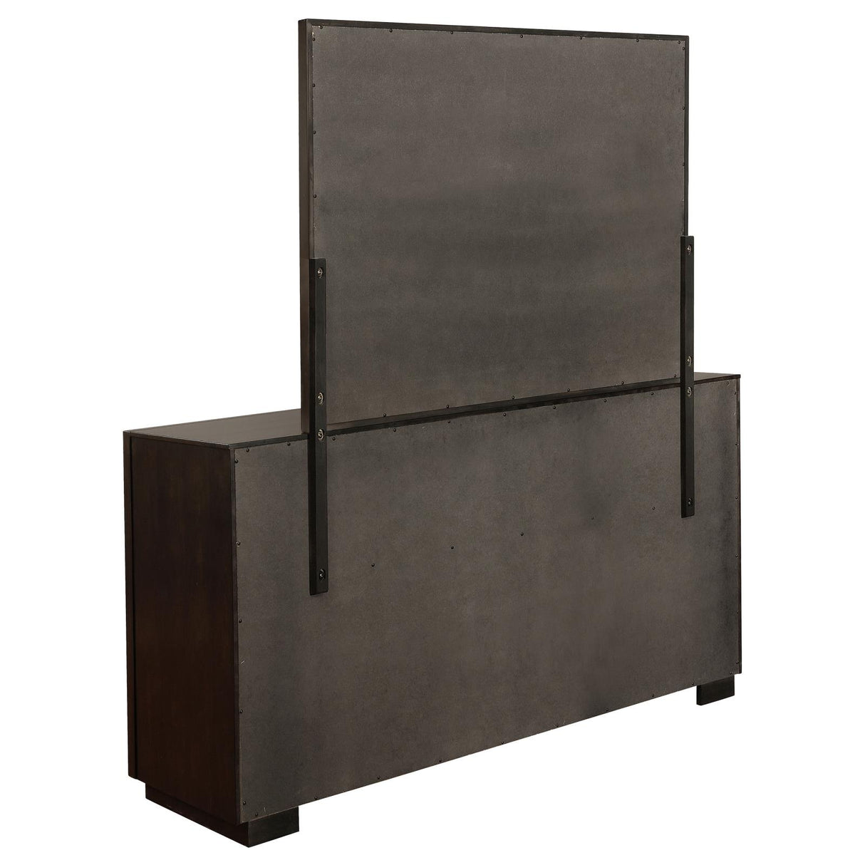 Durango Smoked Peppercorn 8-Drawer Dresser with Mirror from Coaster - Luna Furniture