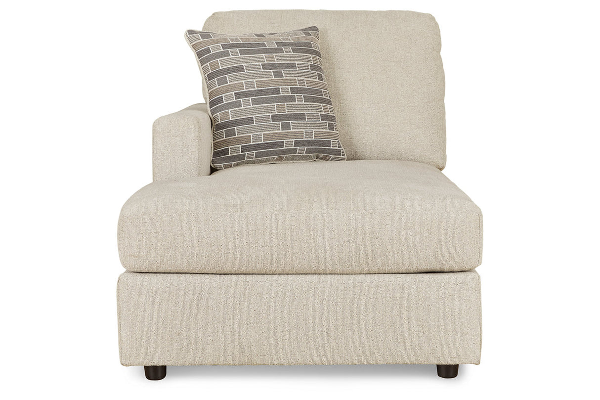 Edenfield Linen Left-Arm Facing Corner Chaise from Ashley Furniture - Luna Furniture