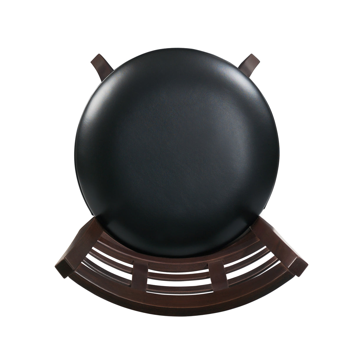 Edmond Dark Cherry Swivel Counter Height Chair from Homelegance - Luna Furniture