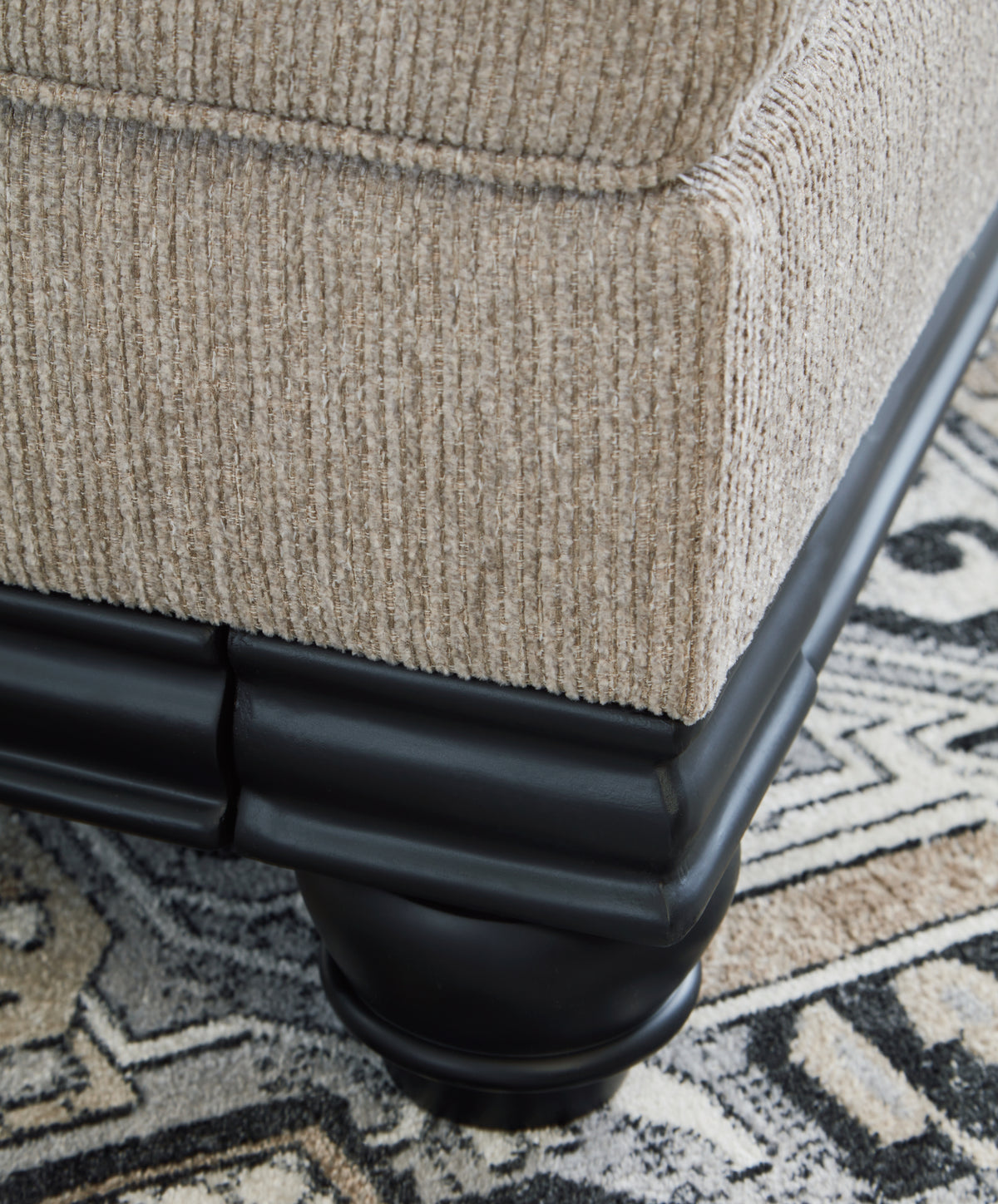Elbiani Alloy Ottoman from Ashley - Luna Furniture